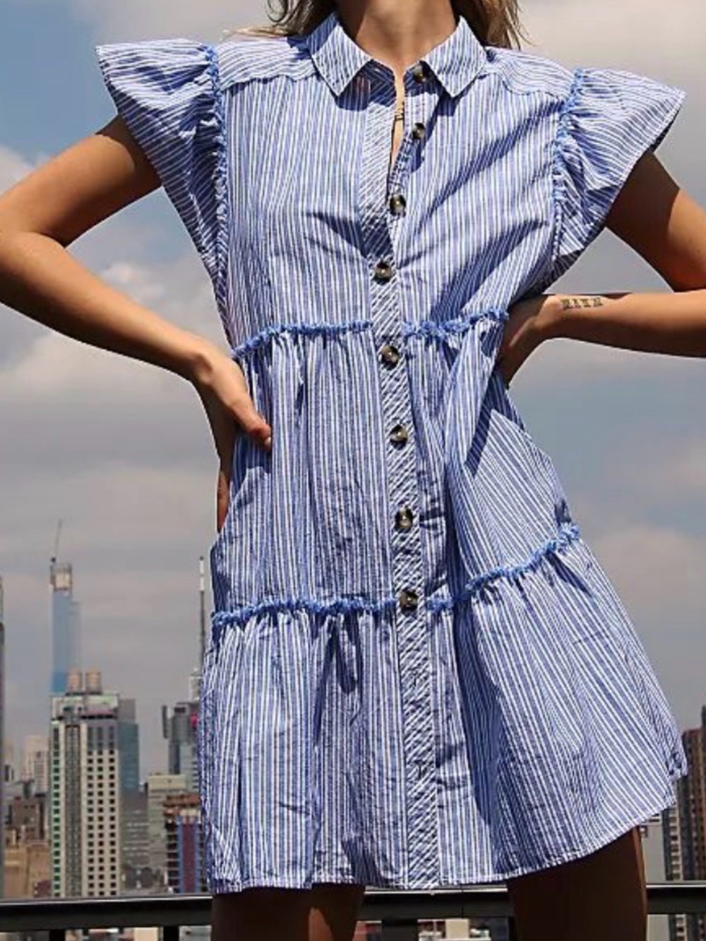Free people stripped dress